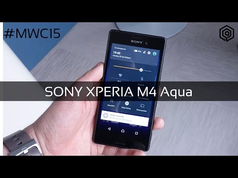 Sony Xperia M4 Aqua | Toma de contacto en el #MWC15