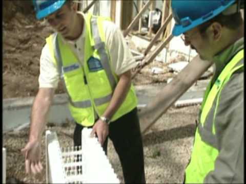 how to fasten insulation to concrete