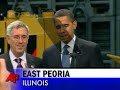 Obama Honors Lincoln, Jokes About Commerce Post