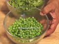Green Beans and Peas Recipe by Manjula, Indian Vegetarian Gourmet