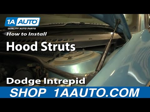 How To Install Replace Sagging Hood Support Strut Dodge Intrepid 93-97 1AAuto.com