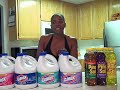 Click here to watch this video Clorox & Pine Sol for .75 each