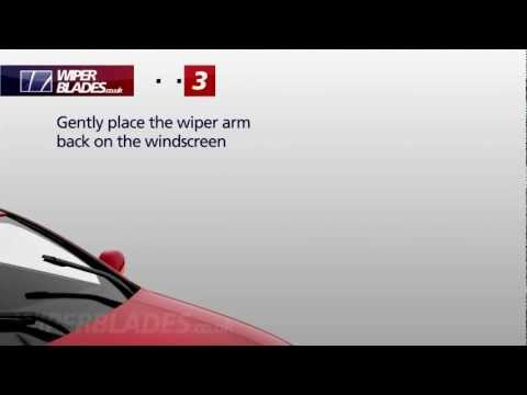 how to fit aygo windscreen wiper