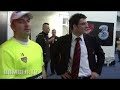 In the Essendon rooms after Round 15 win against Brisbane