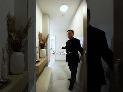 Video Pronájem nového bytu 3+kk 82m2, v nadstandardním vybavením, recepce, garážové stání, lodžie