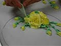 Buttercream Rose Spray step 7