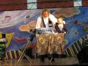 Jeff martin magic show on Harvest Festival Original Art & Craft Show