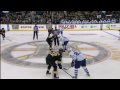 HNIC Punjabi Edition - Colton Orr vs Shawn Thornton - Dec 5th 2009 - Maple Leafs vs Bruins (HD)