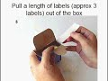 How To Assemble an Address Labels Dispenser