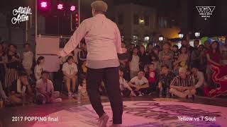 Yellow vs T Soul – Macau Allstyle Action2017 Popping Final
