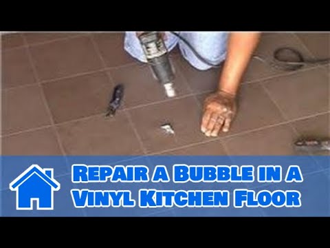 how to repair vinyl flooring