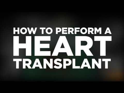 how to transplant a human heart