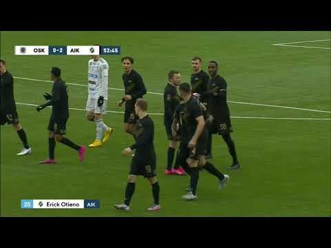 AIK Fotboll: Höjdpunkter: Goitom och Otieno bakom AIK-segern i Oskarshamn