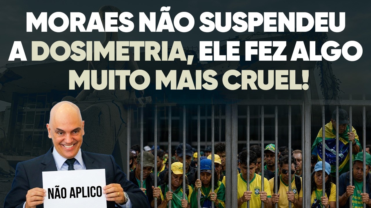 🚨 Moraes fez a coisa MAIS CRUEL com os presos do 8 de janeiro até hoje!