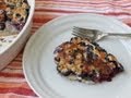 Blueberry Clafoutis Recipe - Fresh Blueberry Baked Custard Dessert