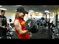 Bicep Curls - 40lbs.