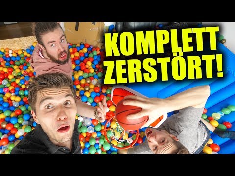 Neuen BASKETBALLKORB komplett zerstört