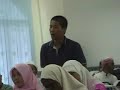 bahagian kedua penyampaian ceramah oleh tuan hj. muhammad nicholas sylvester sebagai panelist ketiga dalam forum bertajuk 