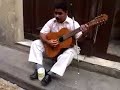 The blind singer of Havana
