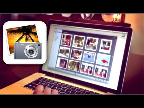 how to organize photos in iphoto