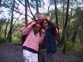 Cath Wood and her husband and daughter go for a family expedition to the Blackwood River on a rainy day.  They filmed some vids for the son/brother of the family, since he was at work.  So it's a family thing really, but there's a bit of giggling which could be good if you need a laugh.