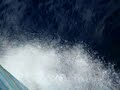 Maersk container vsl full sea speed!!
