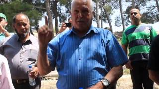 اقامة اول صلاة جمعه على اراضي ميعار منذ تهجيرها