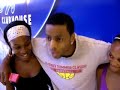lil al b. sure sings for his fans in the mall.