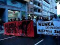 Manifestación contra el desalojo de rasmia