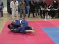 BJJ Competition: Mark Cruse of Gracie Barra Idaho wins his match by armbar in Helena, MT