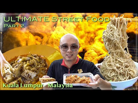 ULTIMATE MALAYSIAN Backlane STREET FOOD in Kuala Lumpur City, (Wai Sek Kai-为食街) Hidden Gem - Part 2