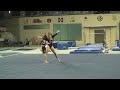 Alabama Gymnastics: Geralen Stack-Eaton on the Floor Exercise at Kentucky