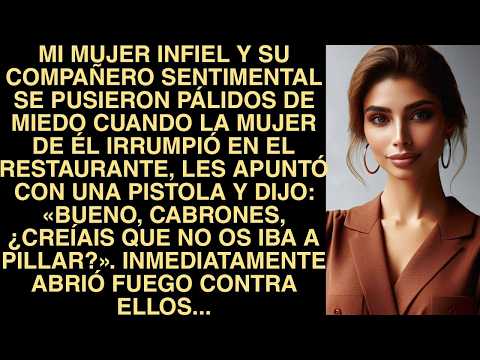 Mi Mujer Infiel Y Su Compañero Sentimental Se Pusieron Pálidos De Miedo Cuando La Mujer De Él