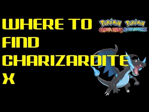 how to obtain charizardite x