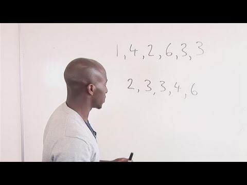 how to calculate median