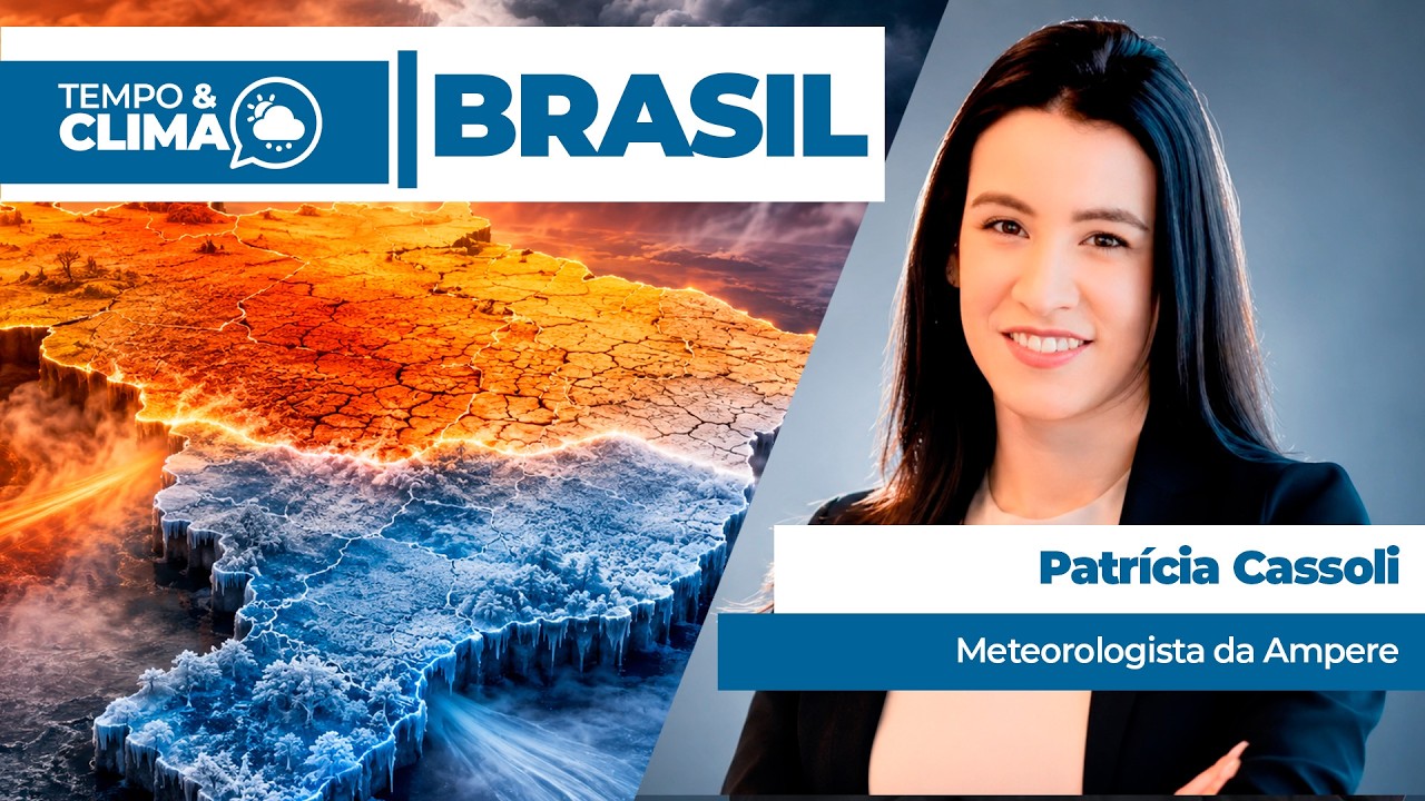 Previsão do tempo para todo o Brasil em 07-07-2026