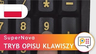 Dowiedz się SuperNova - Tryb opisu klawiszy (polskie napisy)