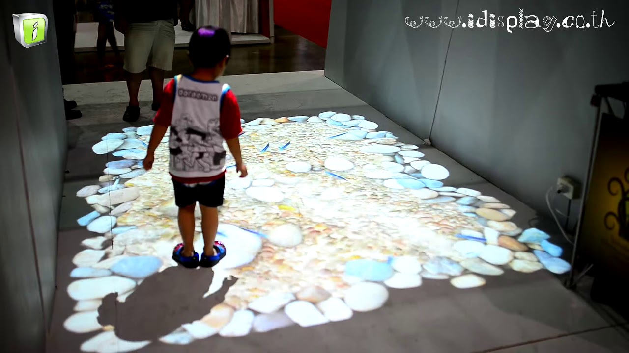 เกมโปรเจคเตอร์ บ่อปลา พร้อมเอฟเฟคเสียง เช่าออกอีเว้น และ ติดตั้งถาวร