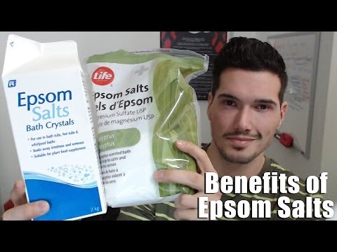 how to epsom salt acne