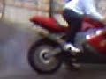 cagiva mito 125 burnout!!!!!!!!! by cloud!!