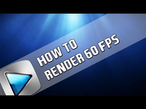 how to render sony vegas for youtube