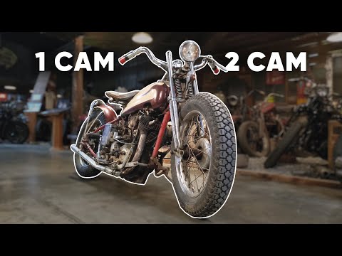The Harley-Davidson Banked-Off twin
