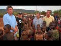 Frist, Daschle and Cindy McCain on Masaka Visit