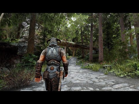 Skyrim Ultra Realistic Graphics Mod - HD