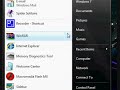Windows 7 sidebar & start menu Windows 7 sidebar & start menu