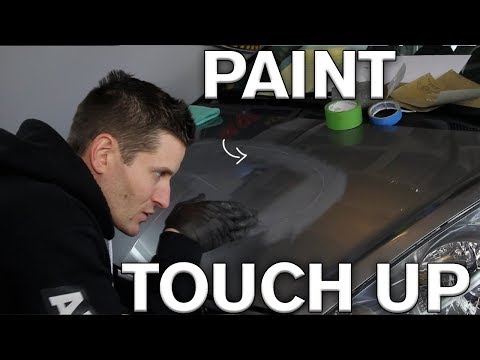how to properly touch up paint