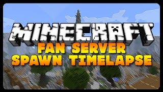 Minecraft: EPIC SERVER TIMELAPSE BUILD! (Fan Server Hub Build)