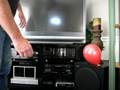 videos de ebay green laser pointer 100mw pops balloons