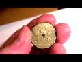 1760 Treasure Irish Coin Weight (Brass) For Weighing Gold & Silver Coins George II