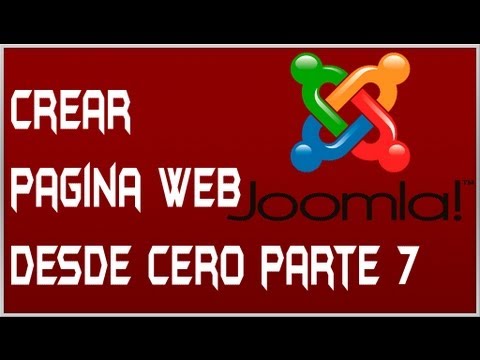 Tutorial como crear una pagina web desde cero con joomla 1.5 - 7